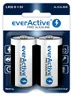 2 x everActive Pro LR20/D alkaline batteries (blister)