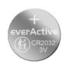 200 x everActive CR2032 mini lithium battery