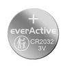 200 x everActive CR2032 mini lithium battery