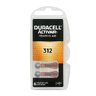 30 x Duracell ActivAir 312 hearing aid batteries