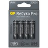 4 x rechargeable batteries AA / R6 GP ReCyko Pro Ni-MH 2000mAh