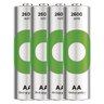 4 x rechargeable batteries AA / R6 Ni-MH GP ReCyko 2600mAh