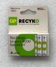 OUTLET 4 x Akkus AAA / R03 Ni-MH GP ReCyko 950mAh