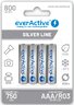 KIT everActive NC-1000M Ni-MH battery charger + 4x everActive R03/AAA Ni-MH 800 mAh battery charger