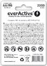 4x rechargeable everActive R6/AA Ni-MH 2000 mAh ready to use