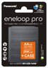 4 x Panasonic Eneloop PRO NEW R6 AA 2500mAh batteries BK-3HCDEC4BE (blister + box)