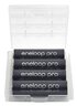 4 x akumulatorki Panasonic Eneloop PRO R6 AA 2500mAh BK-3HCDE (solidny pojemnik)