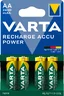 OUTLET Varta Pro R2U R6 AA 2600mAh rechargeable batteries - 4 pieces