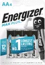 4 x Energizer MAX Plus LR6/AA alkaline battery (blister)