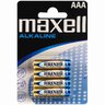 4 x Maxell Alkaline LR03/AAA Alkaline Battery