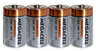 4 x Megacell LR20 D alkaline battery