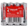 4 x Maxell R6/AA zinc carbon battery (tray)