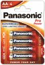 Baterie AA LR6 alkaliczne Panasonic PRO Power pakowane po 4 sztuki