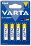 Varta Energy set - 160pcs LR6 / AA, 160pcs LR03 / AAA + Varta WORK FLEX AREA LIGHT flashlight