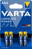 4 x Varta Longlife Power LR03/AAA 4903 (High Energy)