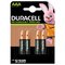 4 x Duracell Recharge R03 AAA 900 mAh rechargeable batteries (blister)