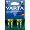 4 x Varta Ready2use R03 AAA Ni-MH rechargeable Batteries 1000 mAh