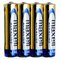 4 x Maxell Alkaline LR03/AAA alkaline battery (shrink)