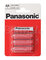 4 x Panasonic R6 AA Zinc-carbon battery (blister)