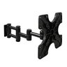 4W Uchwyt LCD 13"-37" VESA 75/100/200 udźwig 18kg trójramienny uchylny 90st obrotowy 270st (06820)