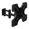 4W Uchwyt LCD alumin. 13"-37" VESA 50/100/200 udźwig 18kg dwuramien. uchylny 90st obrotowy 270st (06819)
