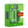 6 x R6/AA GP ReCyko + 2600 Series 2600mAh rechargeable Batteries