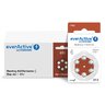 6 x everActive ULTRASONIC 312 Hearing Aid Batteries