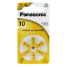 6 x Batteries for Panasonic 10/PR10/PR230L/PR536/PR70 hearing aids