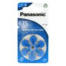 60 x Panasonic 675 / PR675 / PR44 hearing aid batteries