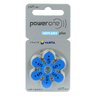 60 x Power One Implant Plus 675 hearing aid batteries