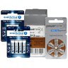 60 x baterie do aparatów słuchowych Power One Varta 312 + 4szt LR6 / AA + 4szt LR03 / AAA everActive Pro Alkaline 60 x baterie do aparatów słuchowych Power One Varta 312 + 4szt LR6 / AA + 4szt LR03 / AAA everActive Pro Alkaline