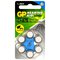 6 x batteries for GP 675 / ZA675 / PR44 hearing aids