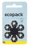 6x baterie do aparatów słuchowych ecopack Varta 10 6x baterie do aparatów słuchowych ecopack Varta 10