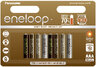 8 x Panasonic Eneloop Tones Earth R03/AAA 800mAh (Blister)