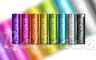 8 x Sanyo Eneloop Tones Glitter R6/AA 2000mAh Limitowana Edycja