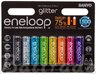 8 x Sanyo Eneloop Tones Glitter R6/AA 2000mAh Limitowana Edycja