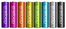 8 x Sanyo Eneloop Tones Glitter R6/AA 2000mAh Limitowana Edycja