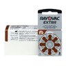 80 x Rayovac Extra 312 hearing aid batteries