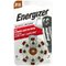 8 x Energizer 312 Hearing Aid Batteries