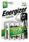 Energizer R6/AA Ni-MH 1300mAh Universal Rechargeable Batteries - 4 pcs