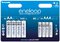 Rechargeable batteries MIX 4 x R6/AA + 4 x R03/AAA Panasonic Eneloop BK-KJMCDE44E 8BE (blister)