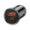 Baseus CCALL-YS01 30W fast car charger with USB QC4.0+ and USB-C PD 3.0 socket