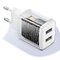 Baseus Compact CCXJ010202 wall charger with 2 x USB 10.5W sockets