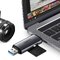 USB 3.0 + USB-C UGREEN CM185 SD and microSD Card Reader