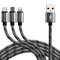 3in1 USB cable - USB-C, Lightning, micro USB 120cm everActive CBB-1.2MCI up to 2.4A