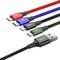 4in1 - USB-C, Lightning, 2x micro USB 120cm Baseus Rapid CA1T4-C01 to 3.5A cable