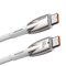 Cable USB-C PD 200cm Baseus Glimmer CADH000802 Power Delivery 2.0 5A with support for fast charging 100W LED