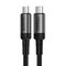 Cable CABLE USB-C PD 3.1 Gen2 100cm Baseus Cafule CATKLF-SG1 5A 100W High-Speed Data Transmission 10Gbps 4K