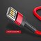 USB to Lightning / iPhone Cable 100cm Baseus Cafule CALKLF-G91 with support for 2.4A fast charging
