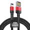 USB to Lightning / iPhone Cable 100cm Baseus Cafule CALKLF-G91 with support for 2.4A fast charging